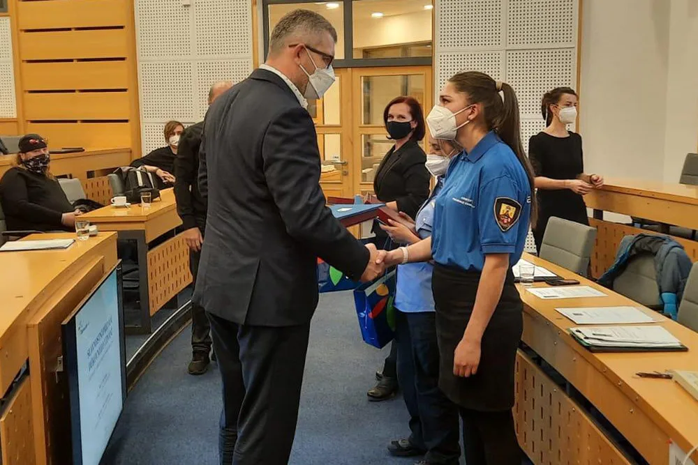 Zástupci vedení Olomouckého kraje poprvé předali ocenění v oblasti bezpečnosti a prevence kriminality