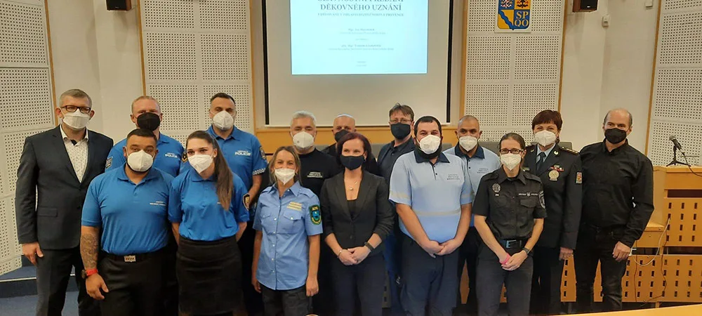 Zástupci vedení Olomouckého kraje poprvé předali ocenění v oblasti bezpečnosti a prevence kriminality