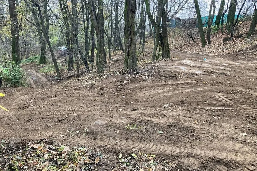 Trailpark u rybníčku v Olomouci-Neředíně zanikl v polovině listopadu