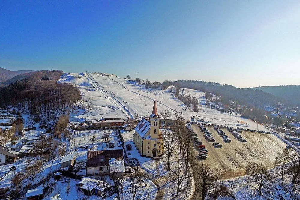 Ski areál Hlubočky - ilustrační foto