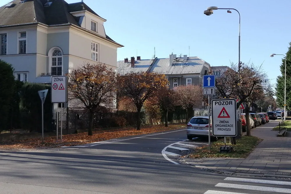 Úpravy dopravního řešení olomoucké ulice Na Vozovce se u části veřejnosti setkaly s nesouhlasem