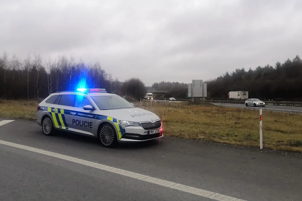 Policisté z dálničního oddělení se zaměřili na kontrolu elektronických dálničních známek