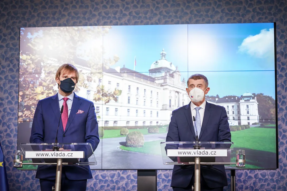 Adam Vojtěch a Andrej Babiš - ilustrační foto