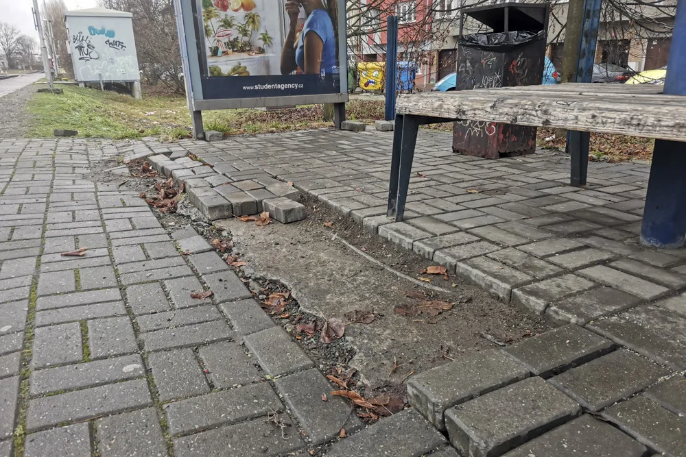 Zastávka v Olomouci nedaleko obchodní galerie Šantovka projde rekonstrukcí pravděpodobně až v červnu