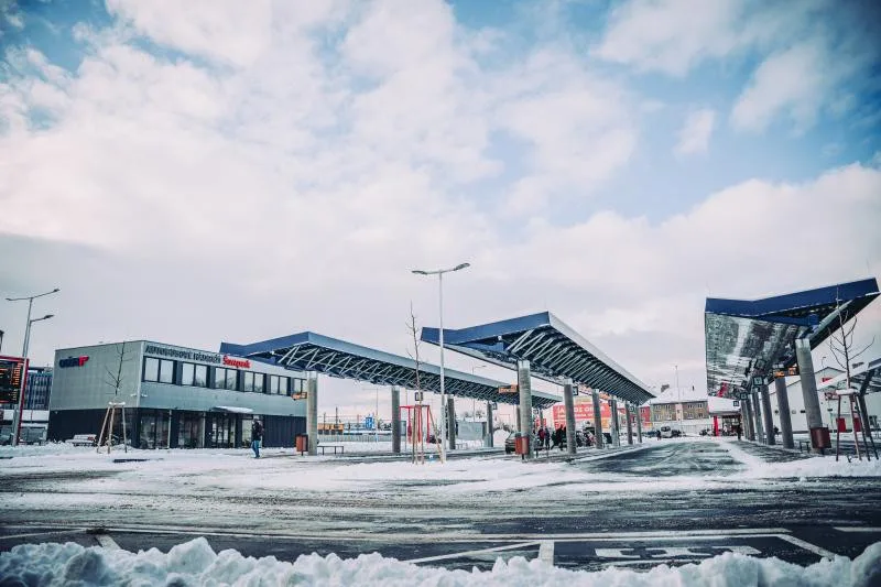 Autobusové nádraží v Šumperku