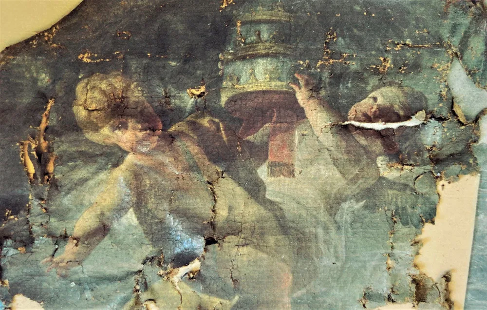 Obraz od Josefa Ignáce Sadlera se nacházel v kostele, který byl v roce 1792 zbourán