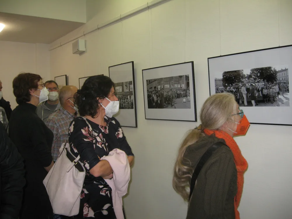 Václav Havel pořád někam pospíchal, vzpomíná na jeho návštěvu Prostějova fotograf Bob Pacholík