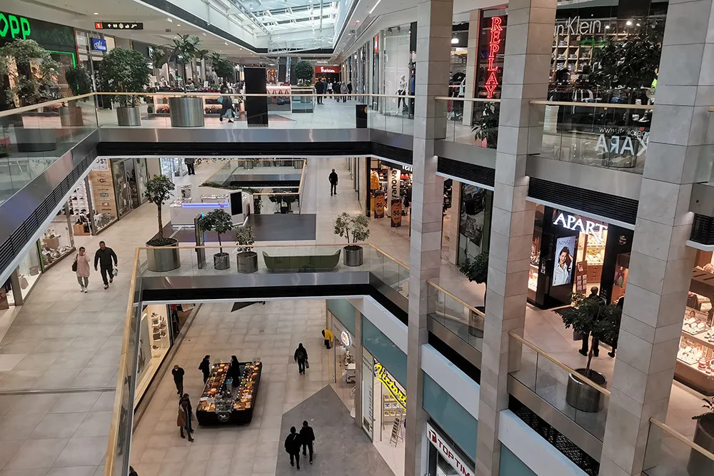 Olomoucká nákupní galerie Šantovka - ilustrační foto