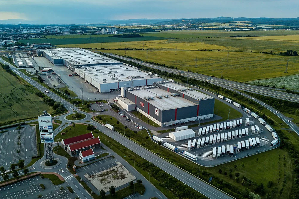 Distribuční centrum společnosti Kaufland v Olomouci - Holici