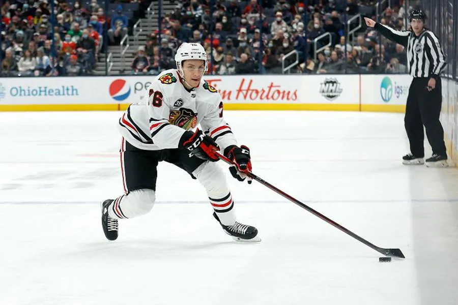 Jakub Galvas odehrál první zápas v NHL