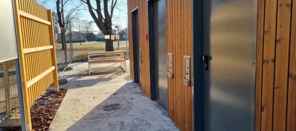 Návštěvníci prostějovského parku najdou v novém zázemí i stánek s občerstvením