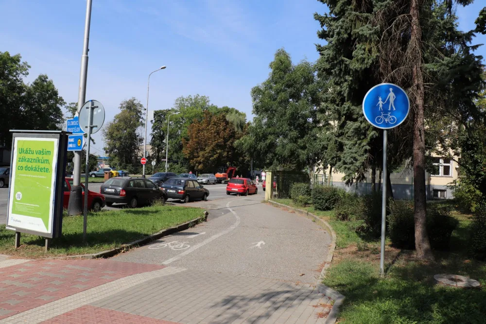 Přerov letos dokončí cyklostezku z Velké Dlážky směrem do Předmostí