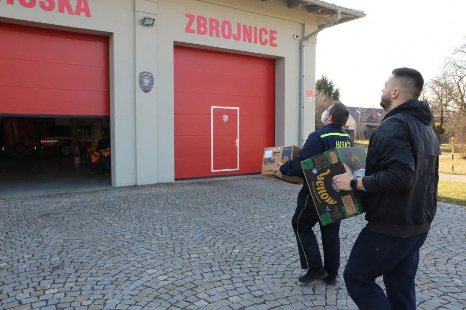 Sbírky organizované městem Olomouc probíhají v hasičských zbrojnicích v Černovíře a Chválkovicích