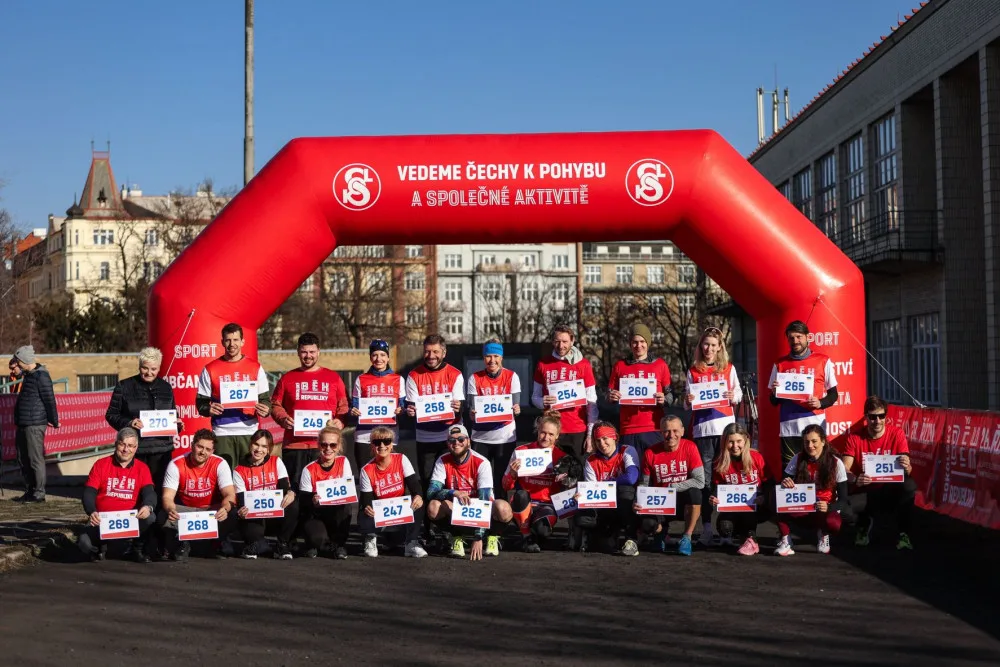 Sokolové a Česko běží pro Ukrajinu. Přidali se herci, zpěváci, běžci i olympionici