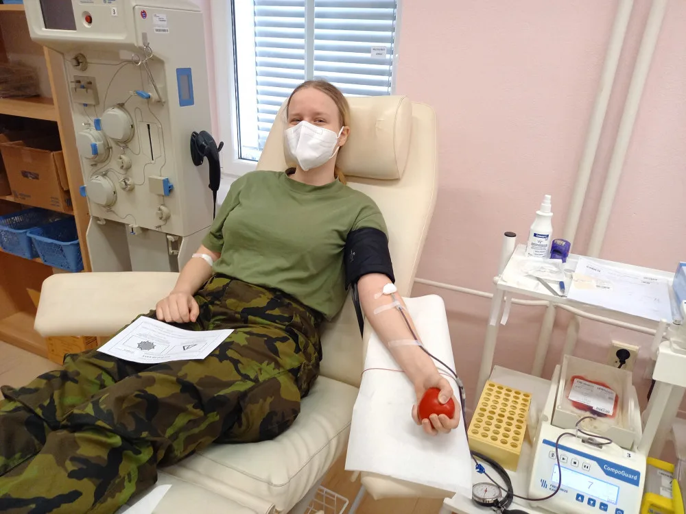 Darovat nejcennější tekutinu se rozhodlo 41 studentů