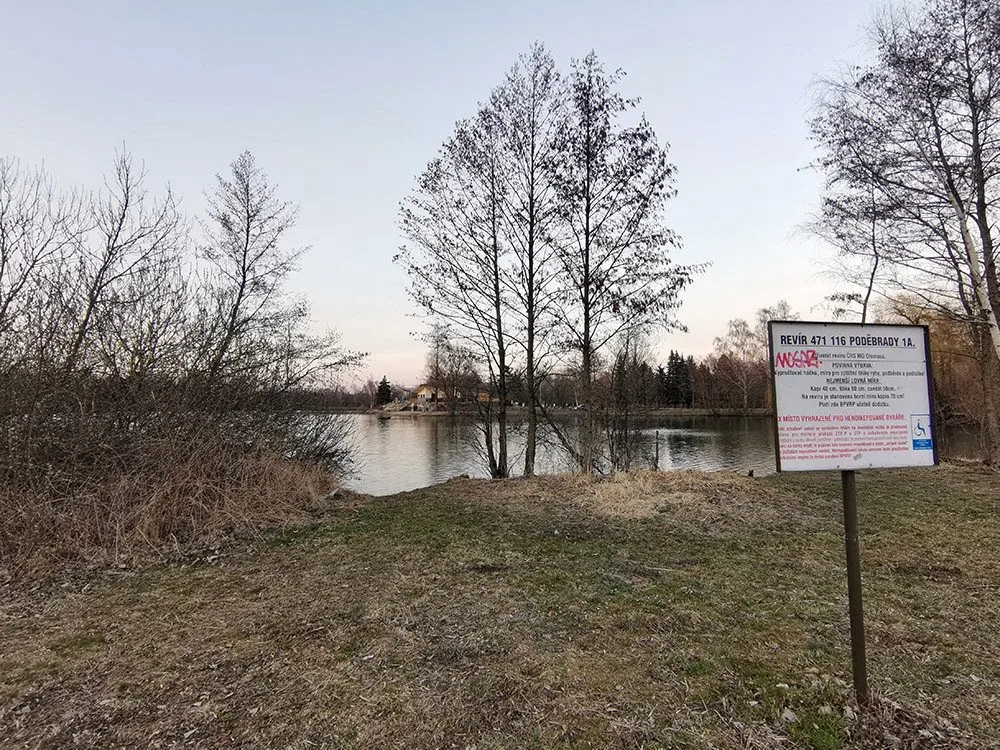 Jezero Poděbrady u Olomouce - ilustrační foto