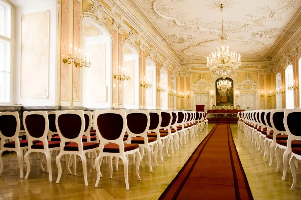 Sál v olomouckém Arcibiskupském paláci - ilustrační foto