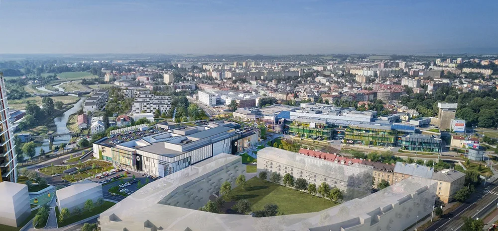Vizualizace projektu Galerie Šantovka 2