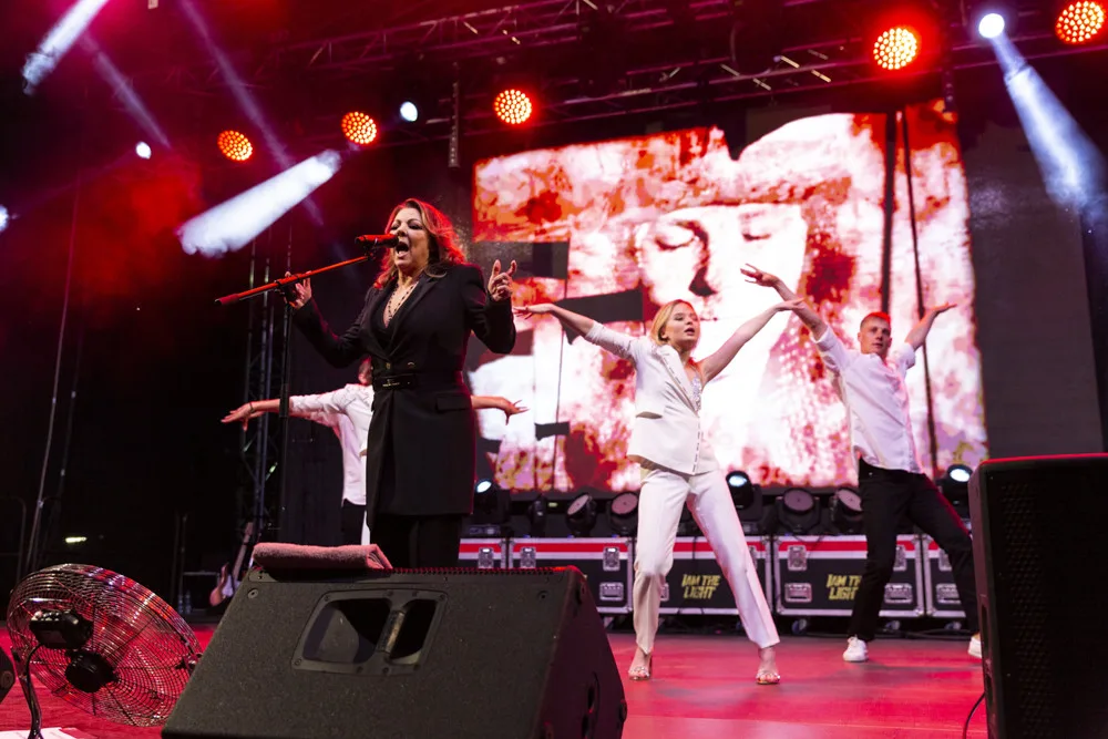 Koncert Sandry v Olomouci