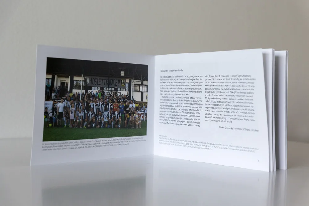 Publikace o historii fotbalu v Hodolanech, tradičním olomouckém klubu