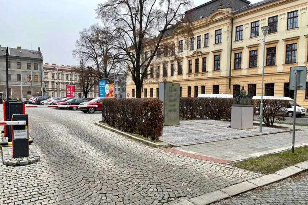 Vizualizace podoby památníku na Palachově náměstí v Olomouci