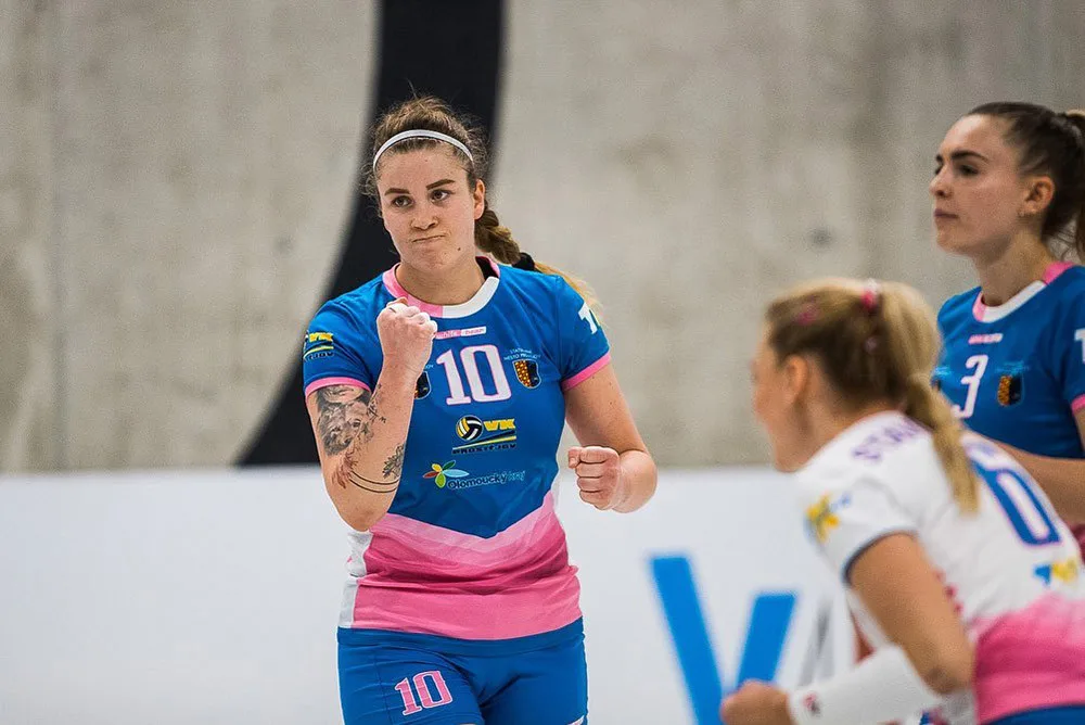 Prostějovská volejbalistka Karin Šunderlíková