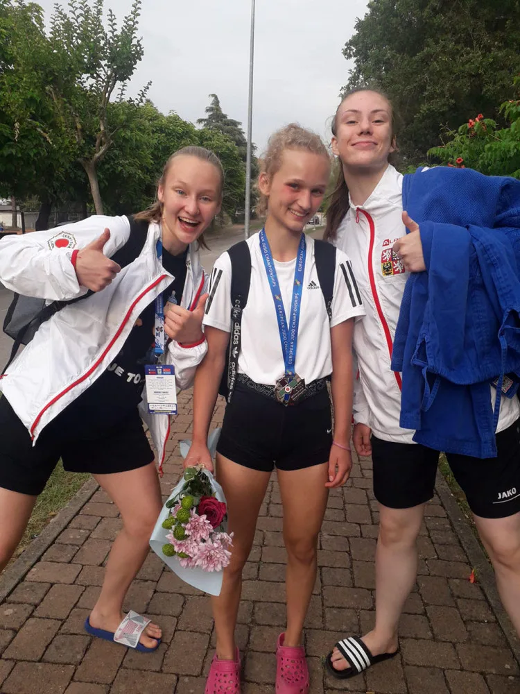 Olomoucká judistka Korčáková vybojovala evropský bronz. Neuvěřitelný výsledek, radovala se