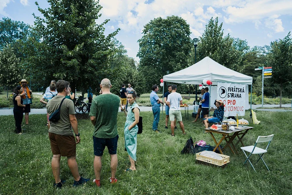 Kampaň Pirátů v Olomouci