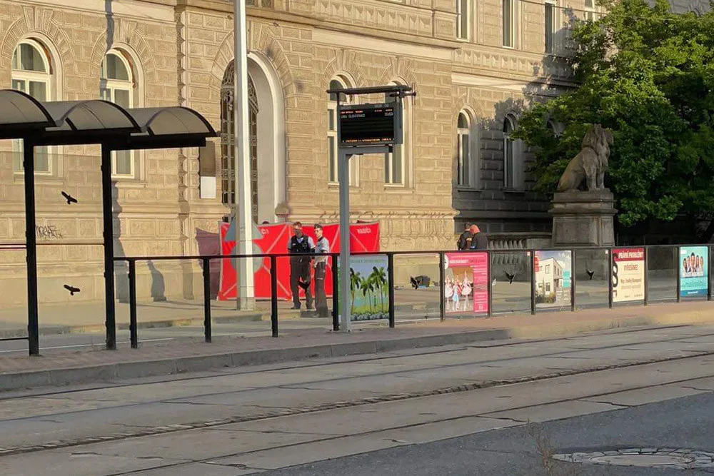 Střelba v centru Olomouce: podle policie šlo pravděpodobně o sebevraždu