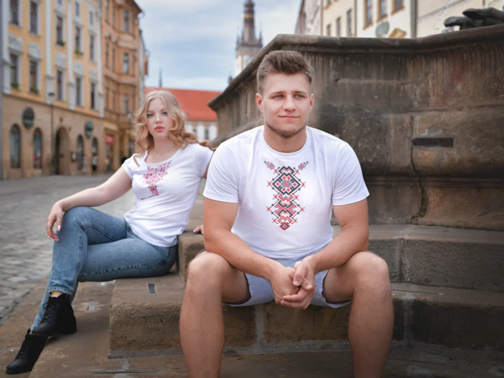 trička na podporu Ukrajiny