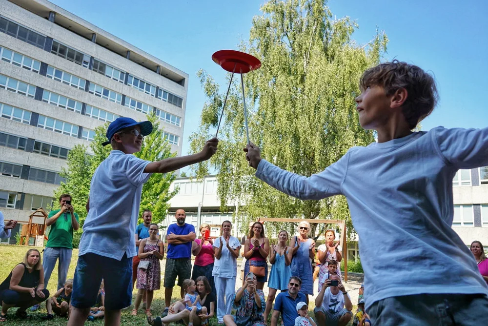 Vzhůru do šapitó! Ve FN Olomouc odstartoval Cirkus Paciento