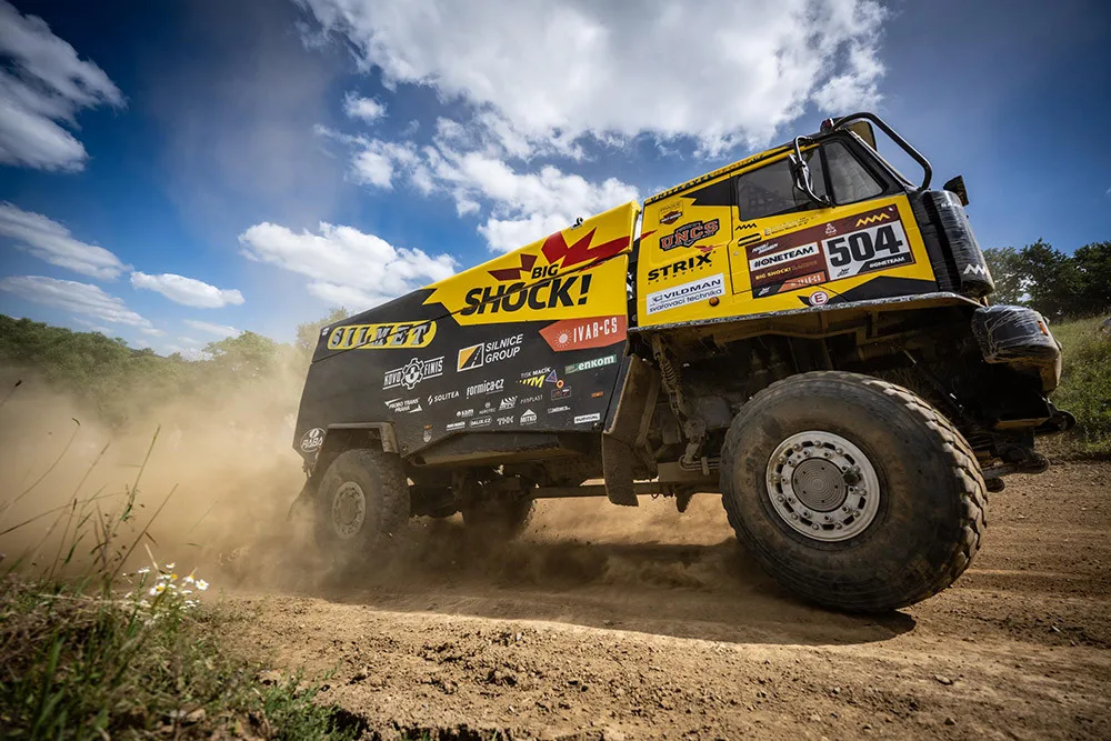 Přerovská rokle bude v sobotu odpoledne hostit program pro fanoušky rallye Dakar