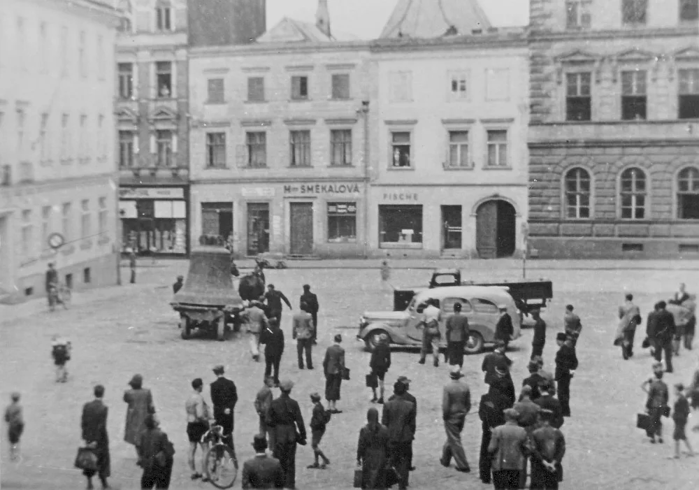 Rekvizice zvonu Maria v r. 1942