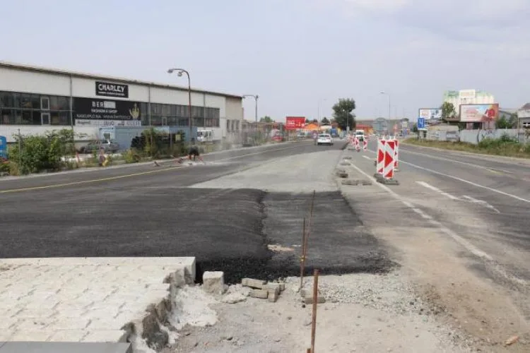 Na budovaném průtahu Přerovem začne stavba druhé poloviny kruhové křižovatky k Precheze