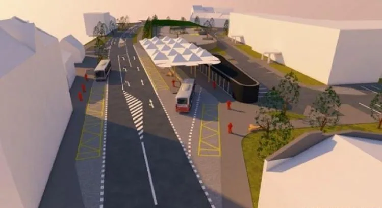 ilustrativní architektonické řešení, které se ještě bude měnit