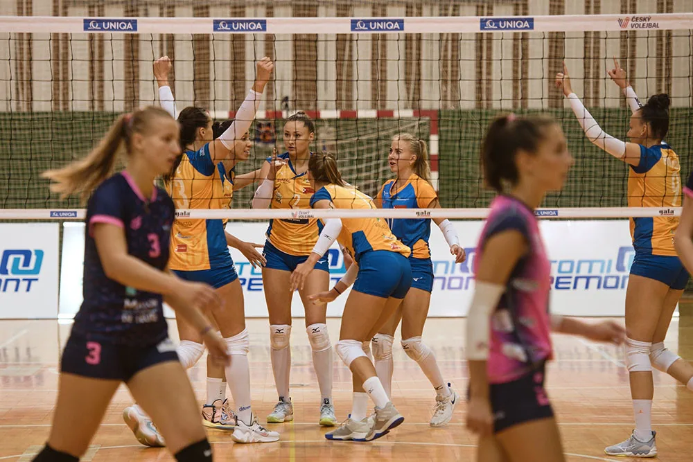 Prostějovské volejbalistky v dramatu ovládly turnaji v Olomouci, domácí tým skončil druhý
