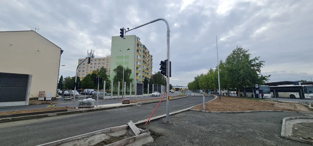 Průtah Přerovem je před dokončením. Obyvatelé a řidiči si oddechnou už koncem října