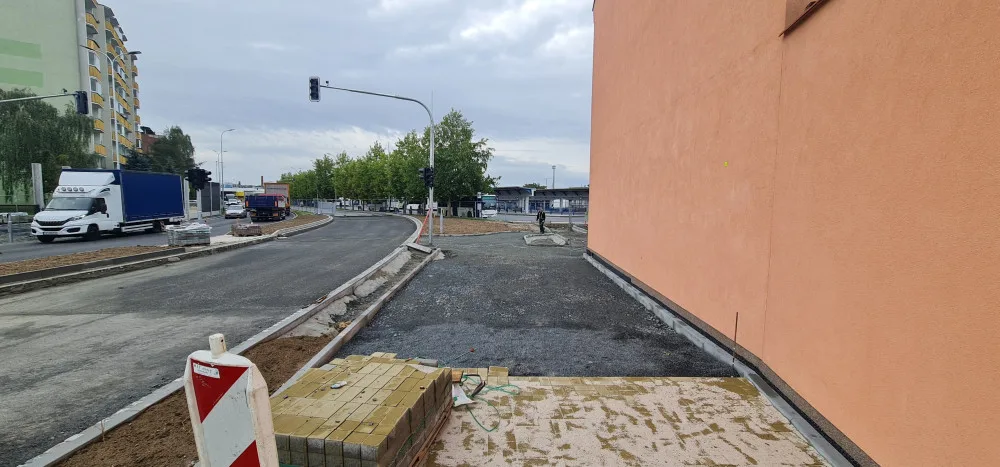 Průtah Přerovem je před dokončením. Obyvatelé a řidiči si oddechnou už koncem října