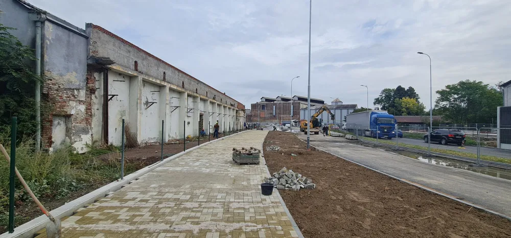 Průtah Přerovem je před dokončením. Obyvatelé a řidiči si oddechnou už koncem října