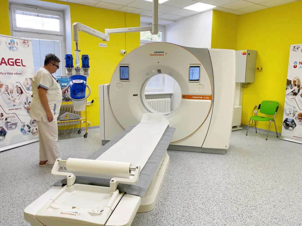 Jesenická nemocnice má supermoderní CT přístroj za dvacet milionů. Vyšetření je rychlejší a šetrnější