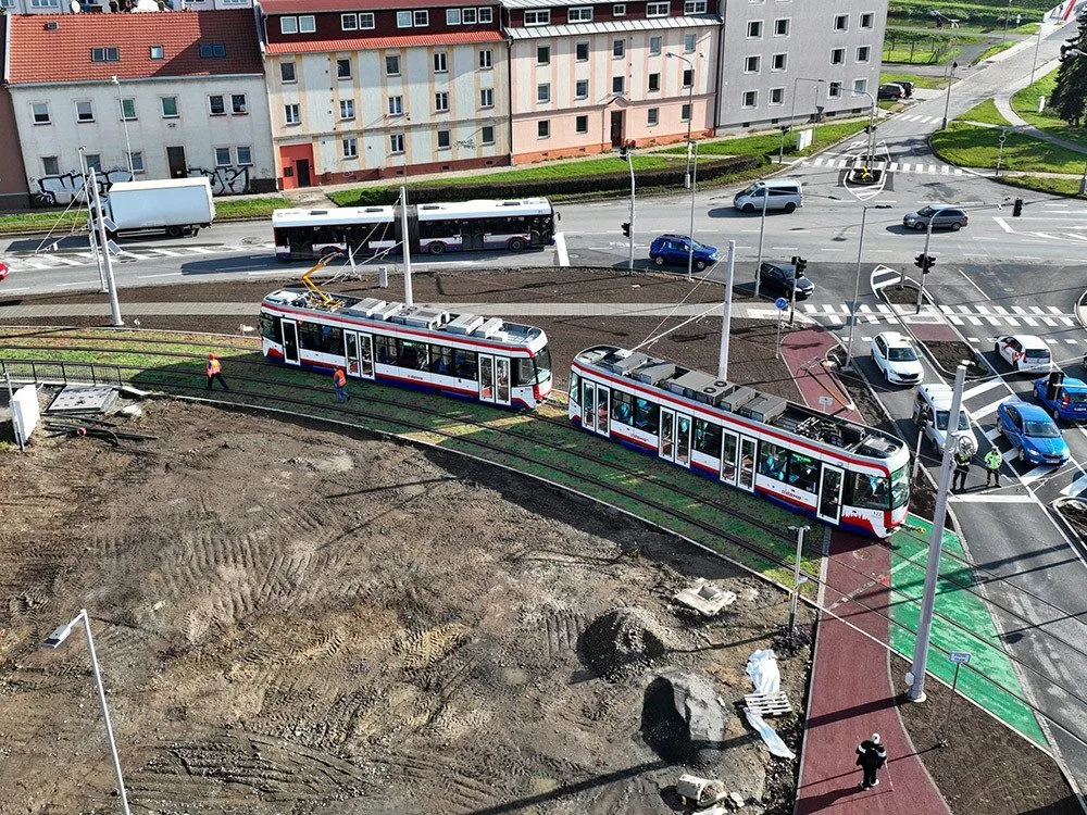 Novou olomouckou trať už testují tramvaje. Cestujícím se otevře v listopadu