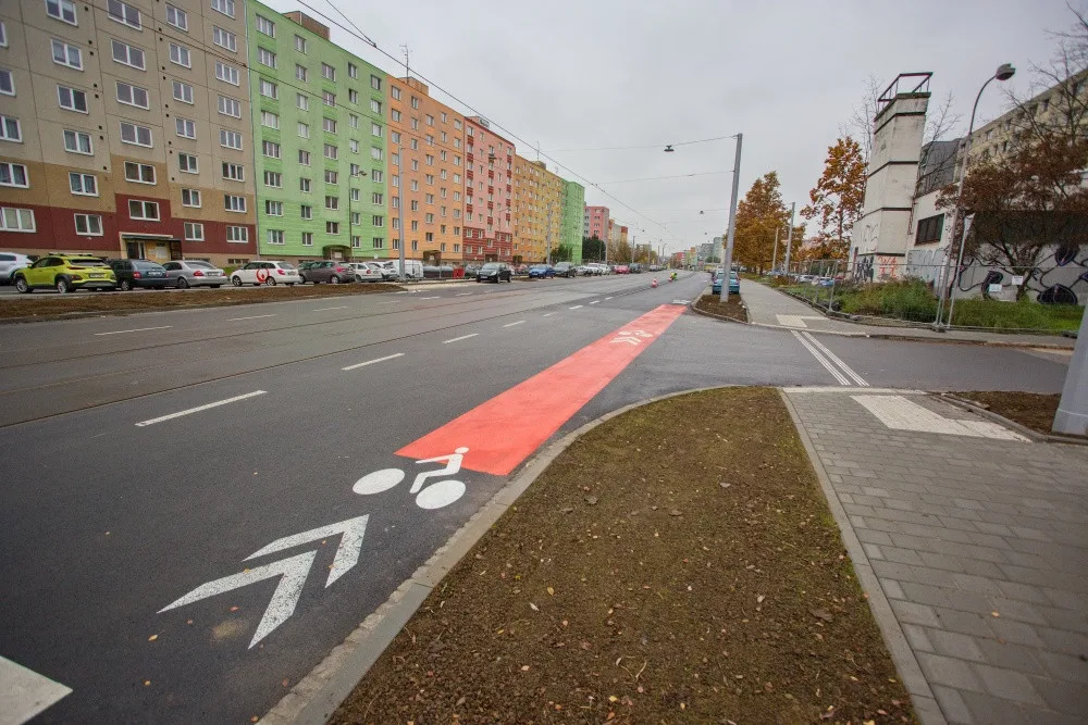 Půlmiliardová přestavba s rezervami. Značení pro cyklisty je na Zikově nebezpečné, míní koordinátor BESIPu