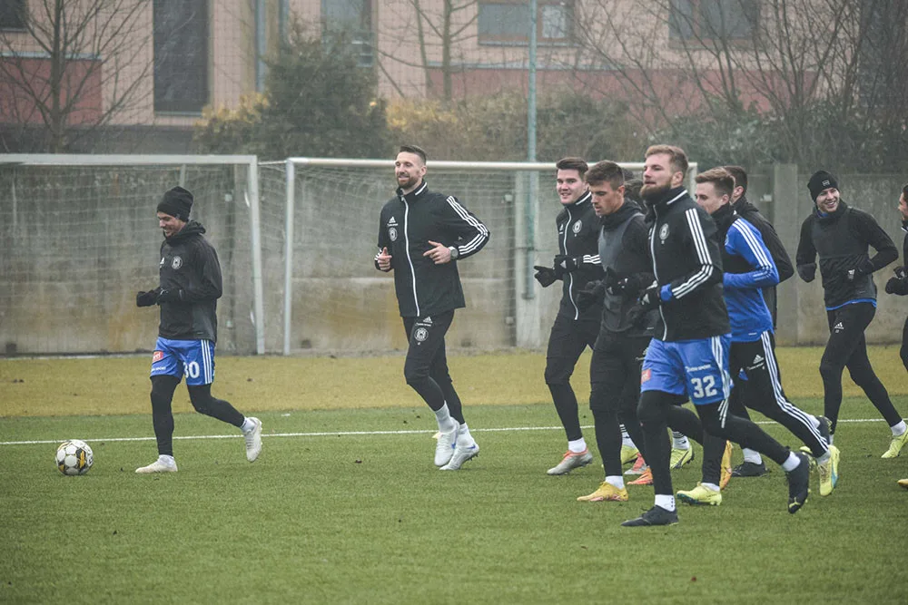 Fotbalisté Sigmy zahájili zimní přípravu ve fotbalovém areálu v Řepčíně