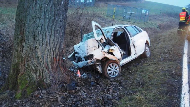 Na silnicích v kraji loni zemřelo méně lidí než před rokem. Poslední smrtelná nehoda se stala den před Silvestrem