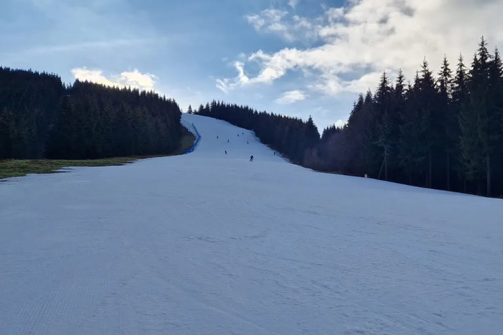 V provozu zůstává například skiareál v Koutech nad Desnou