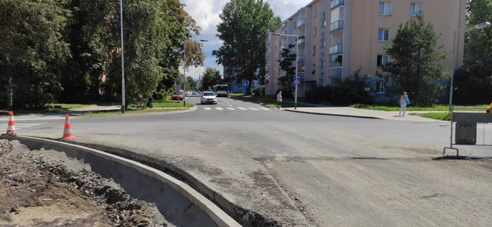 Část olomoucké třídy Svornosti prošla loni opravou, letos je v plánu další etapa