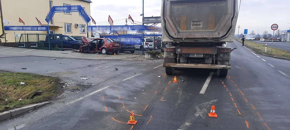 Při nehodě na okraji Uničova zemřel senior