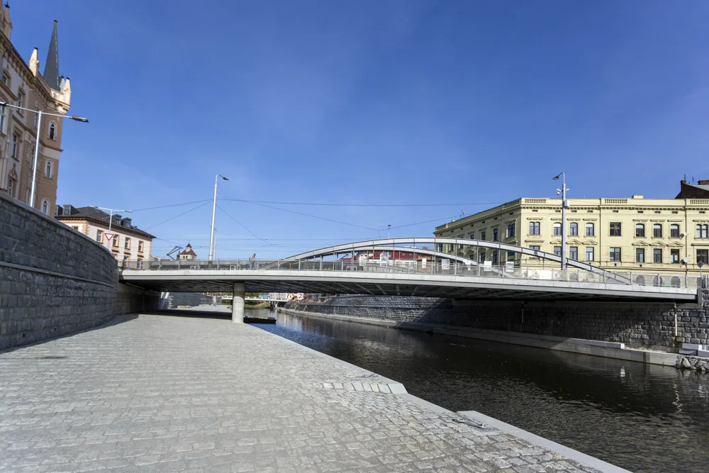 Náplavka v Olomouci - ilustrační foto