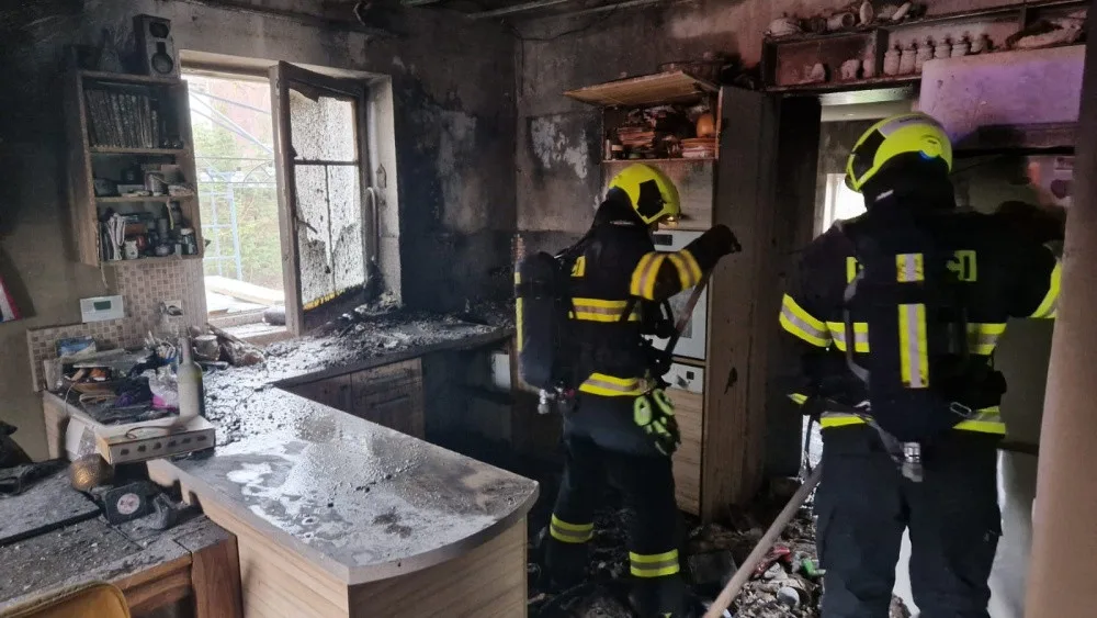 Při požáru kuchyně na Šumpersku zemřelo šest psů