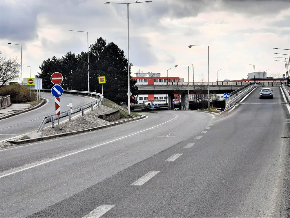 Nájezdové rampy vytížené olomoucké silnice I/35 projdou rekonstrukcí